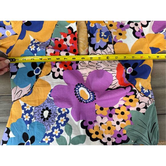 ASOS Floral Multi-Color Mini Dress - Picture 10 of 11